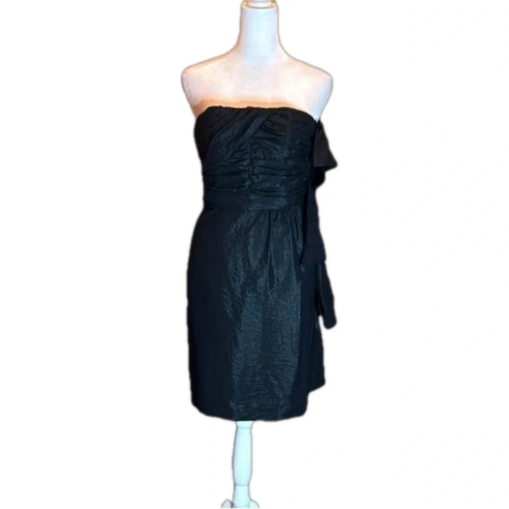 BCBGeneration Black Strapless Cocktail Party/Holiday Dress, Size 0